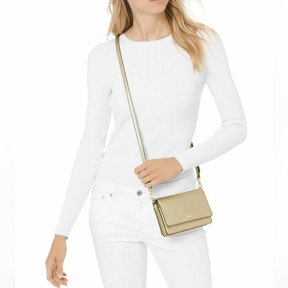 Michael Kors Jet Set Metallic Crossbody - Picture 14 of 14